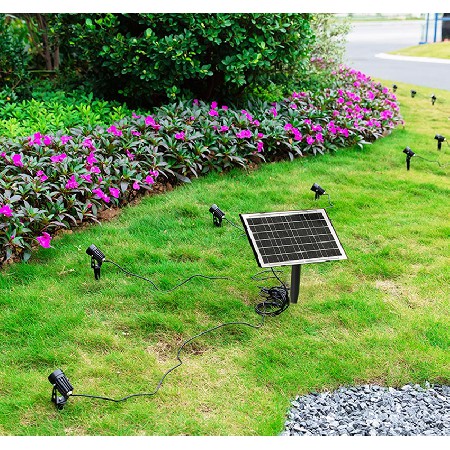 Solar spotlights