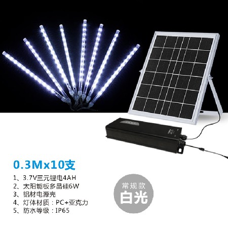 Solar meteor lamp