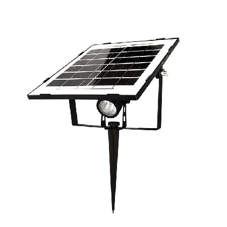 Solar integrated lawn light